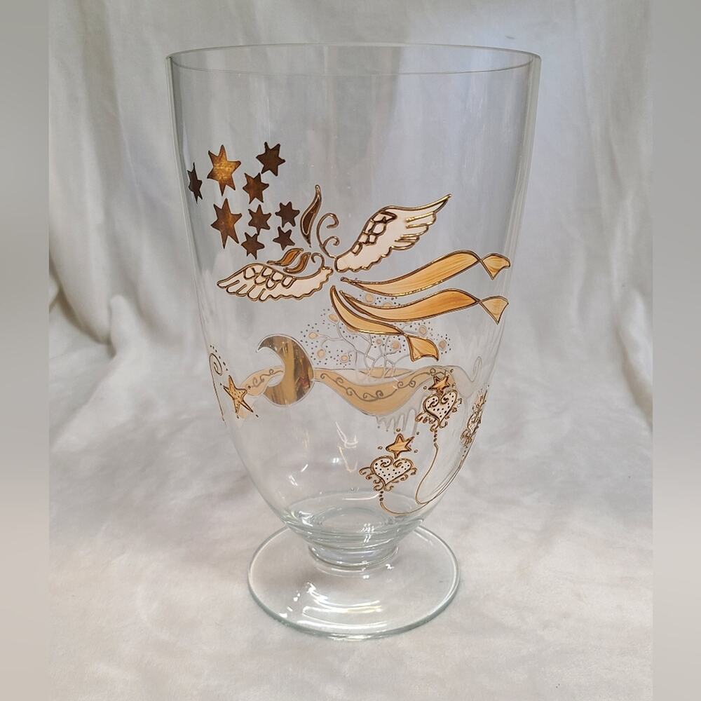 Nagel Germany Hand Painted Vase